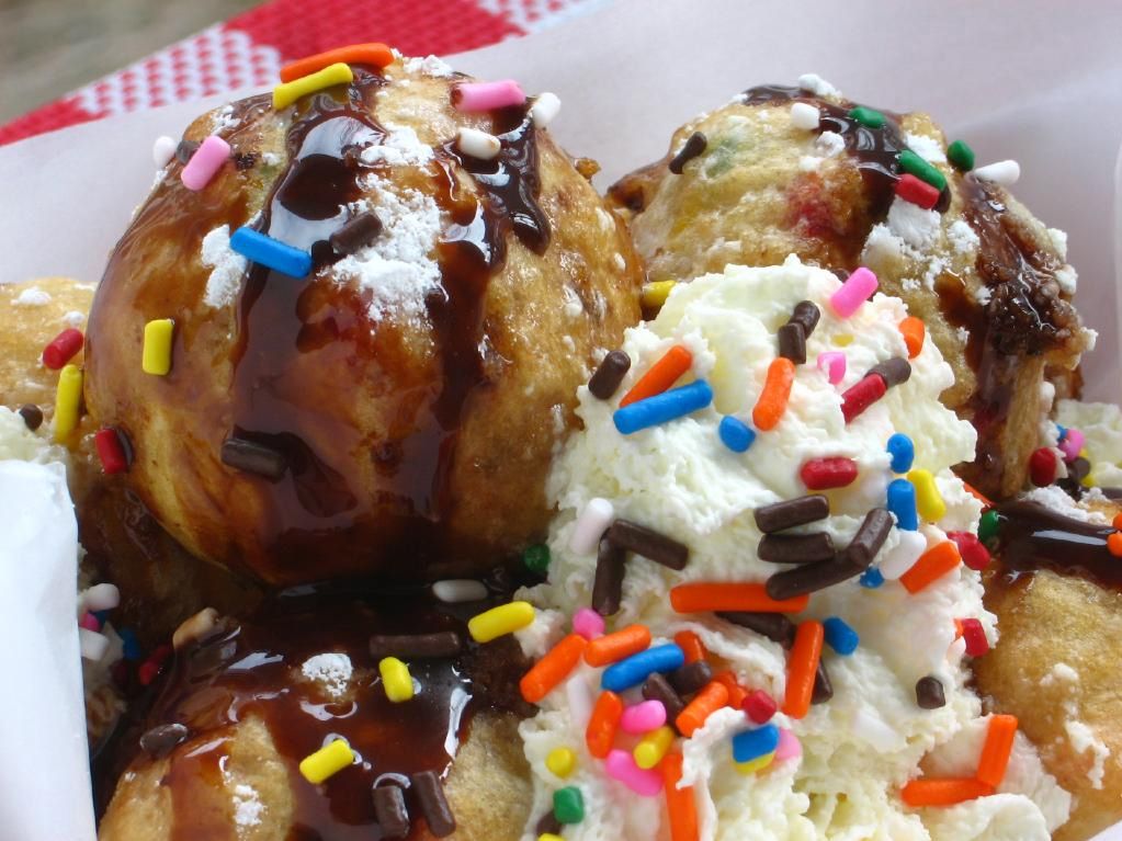 Deep Fried Cake Batter Cookie Dough Willow Bird Baking